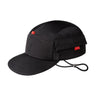 Kangol Easy Carry 5 Panel Baseball Cap in Black OSFM #color_ Black OSFM