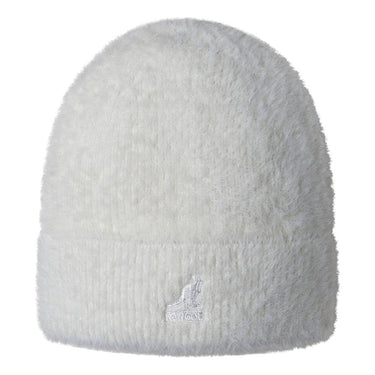 Kangol Faux Fur Cuffed Beanie in Ivory OSFM #color_ Ivory OSFM