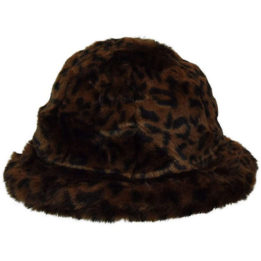 Kangol Faux Fur Casual Bucket Hat in #color_