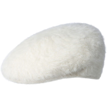 Kangol Furgora 504 Fur Ivy Cap in Ivory #color_ Ivory