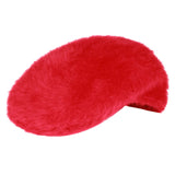 Kangol Furgora 504 Fur Ivy Cap in Scarlet #color_ Scarlet