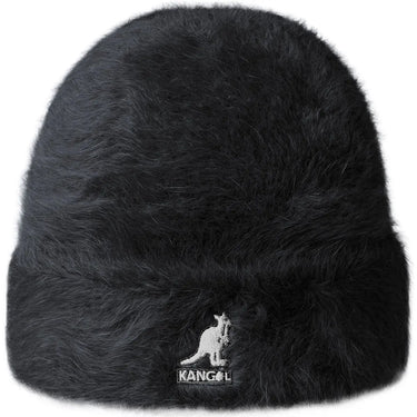 Kangol Furgora Cuff Beanie Fur Beanie in Black OSFM #color_ Black OSFM