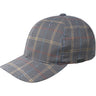 Kangol Pattern Flexfit Baseball Cap in Grey Plaid #color_ Grey Plaid