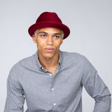 Kangol Polished Player Wool Felt Trilby in #color_