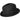 Kangol Polished Player Wool Felt Trilby in Black #color_ Black