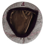 Kangol Show Your Teeth Houndstooth Patterned Beret in #color_