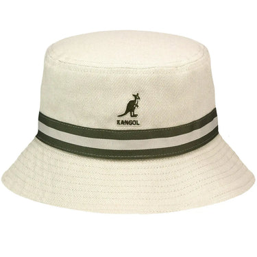 Kangol Stripe Lahinch Classic Cotton Bucket Hat in #color_