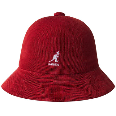 Kangol Tropic Casual Bucket Hat in Scarlet #color_ Scarlet