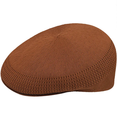 Kangol Tropic Ventair 504 Vented Ivy Cap in Cognac #color_ Cognac