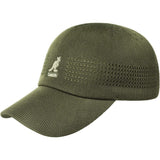 Kangol Tropic Ventair Spacecap Baseball Cap in Army Green #color_ Army Green