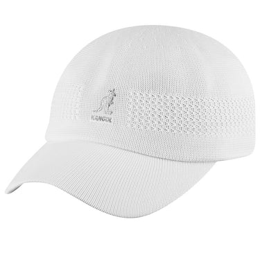 Kangol Tropic Ventair Spacecap Baseball Cap in White #color_ White