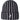 Kangol Twist Stripe Beanie in Black OSFM #color_ Black OSFM