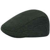 Kangol Wool 507 Ivy Cap in Hunter Mix #color_ Hunter Mix