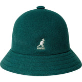 Kangol Wool Casual Bucket Hat in Pine #color_ Pine