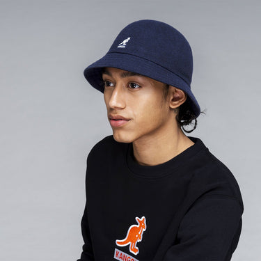 Kangol Wool Casual Bucket Hat in #color_