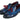 Paul Parkman Men's Big Braided Tassel Loafers Blue in #color_