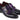 Paul Parkman Men's Studded Cap Toe Monkstraps Purple in #color_