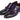 Paul Parkman Men's Studded Cap Toe Monkstraps Purple in #color_