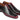 Paul Parkman Black & Red Men's Oxford Shoes in #color_