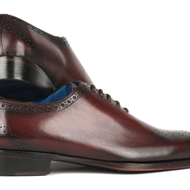 Paul Parkman Goodyear Welted Punched Oxfords Brown in #color_