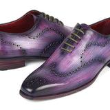 Paul Parkman Men's Wingtip Oxfords Purple in #color_