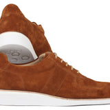 Paul Parkman Men's Casual Shoes Camel Suede in #color_