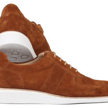 Paul Parkman Men's Casual Shoes Camel Suede in #color_