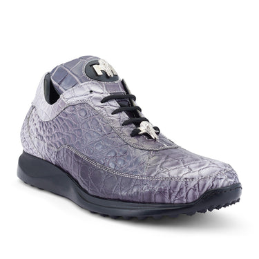 Mauri Bloodshed in Multigrey Mens Exotic Alligator Casual Sneakers in #color_