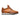 Mauri Bolt in Chestnut Mens Exotic Ostrich Leg / Nappa Leather Casual Sneakers in Chestnut #color_ Chestnut