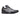 Mauri Carange in Black / Grey Mens Ostrich Leg / Hornback Crown / Fabric Sneakers in #color_