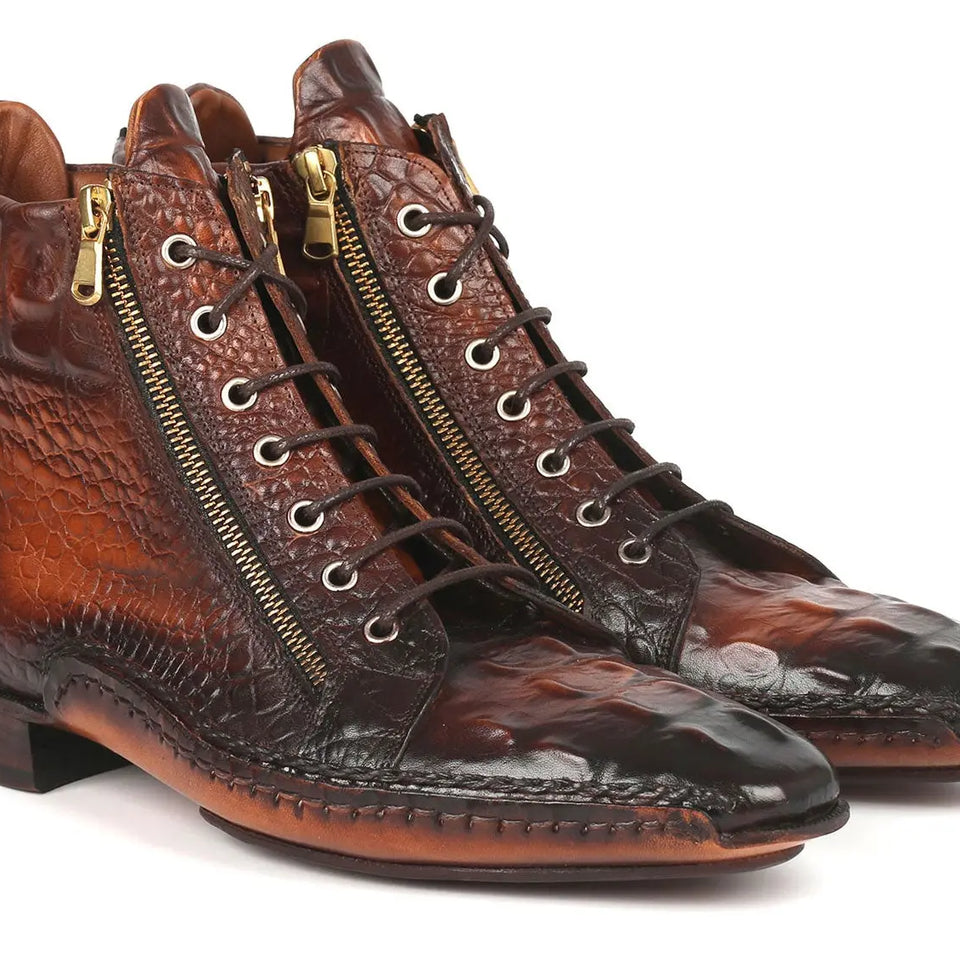 Paul Parkman
Croco-Textured Calfskin