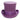 Ferrecci Premium Top Hat in Purple Wool Victorian Elegance in #color_