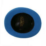 Ferrecci Premium Top Hat in Royal Blue Wool Victorian Elegance in #color_