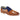 Giovanni Sawyer Two-Tone Oxford Shoes in Tan Cobalt #color_ Tan Cobalt