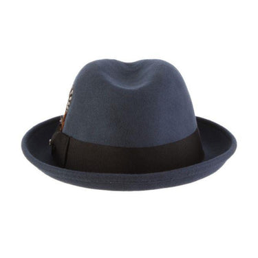 Scala Coeur Crushable Wool Felt Fedora in #color_