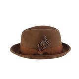 Scala Coeur Crushable Wool Felt Fedora in #color_