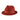 Scala Fremont Crushable Wool Felt Fedora in Rust #color_ Rust