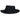 Scala Puebla Wool Felt Fedora in Black #color_ Black