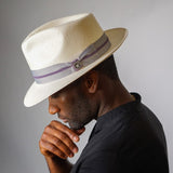 Stacy Adams Bennett Teardrop Toyo Straw Fedora in #color_