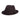 Stacy Adams Chelsea Wool Felt Fedora in Chocolate #color_ Chocolate