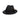 Stacy Adams Dublin Vented Poly Braid Fedora in Black #color_ Black