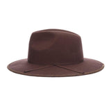 Stacy Adams Finlay Wide Brim Wool Fedora in #color_