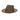 Stacy Adams Genesee Wool Felt Large Brim Fedora in Brown #color_ Brown