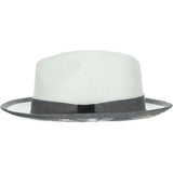 Stacy Adams Keff Faux Linen Fedora in #color_