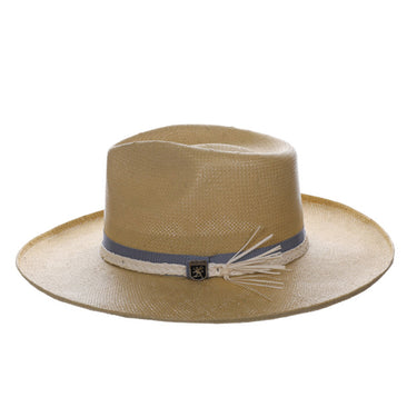 Stacy Adams NY Handwoven Toyo Straw Fedora in #color_