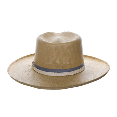 Stacy Adams NY Handwoven Toyo Straw Fedora in #color_