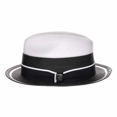 Stacy Adams Rodano Poly Braid Pinch Front Fedora in #color_