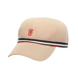 Stacy Adams Rosedale Poly Knit Baseball Cap in Tan #color_ Tan