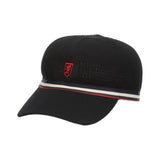 Stacy Adams Rosedale Poly Knit Baseball Cap in Black #color_ Black