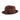 Stacy Adams Trenton Wool Felt Fedora in Brown #color_ Brown